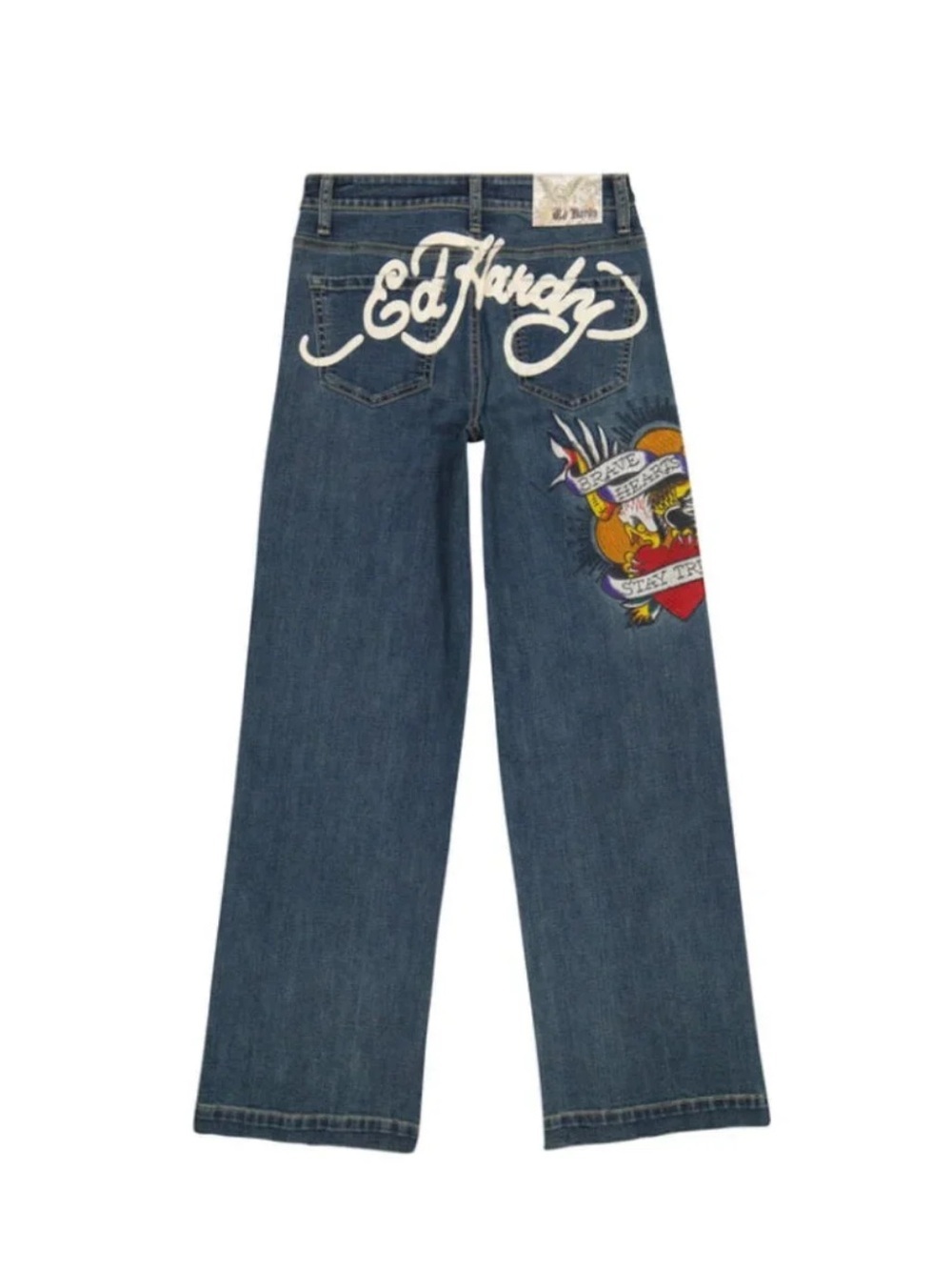 Ed Hardy Embroidered Jeans NWT